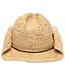 San Diego Hat RHC1091Womens Crotchet Raffia Cattleman’s  Crease Cowboy