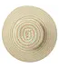 San Diego Hat UBL6842 Brisa Womens Mixed Paperbraid And Ribbon Round Crown