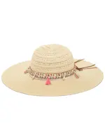 San Diego Hat UBM6837 Maria  Women Mixed Ultrabraid Sun Hat With  Boho Band
