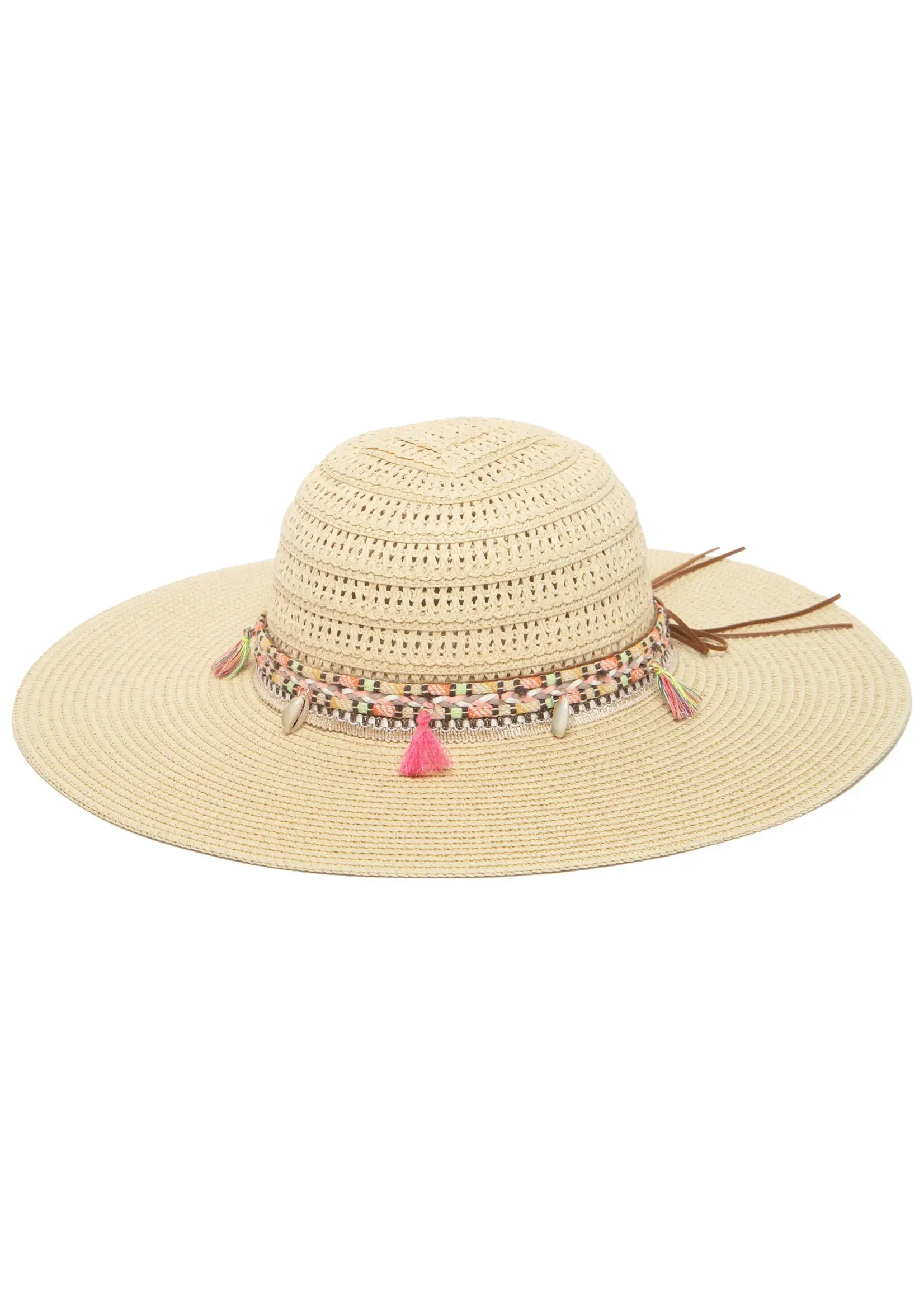 San Diego Hat UBM6837 Maria  Women Mixed Ultrabraid Sun Hat With  Boho Band