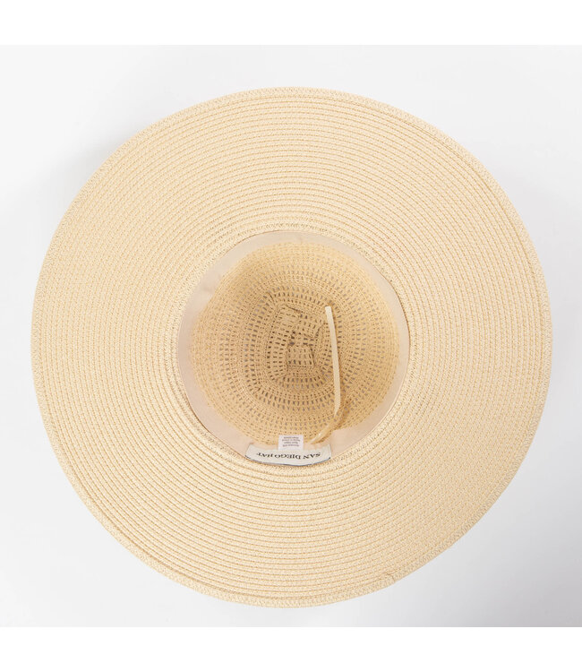 San Diego Hat UBM6837 Maria  Women Mixed Ultrabraid Sun Hat With  Boho Band