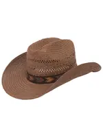 San Diego Hat PBC2708 Men Papers Straw Cattle Crea Cboy With Custom Embr0ed  Ba