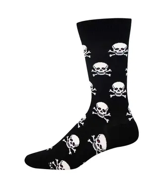 Socksmith MNC3780 Skull And Bones Club