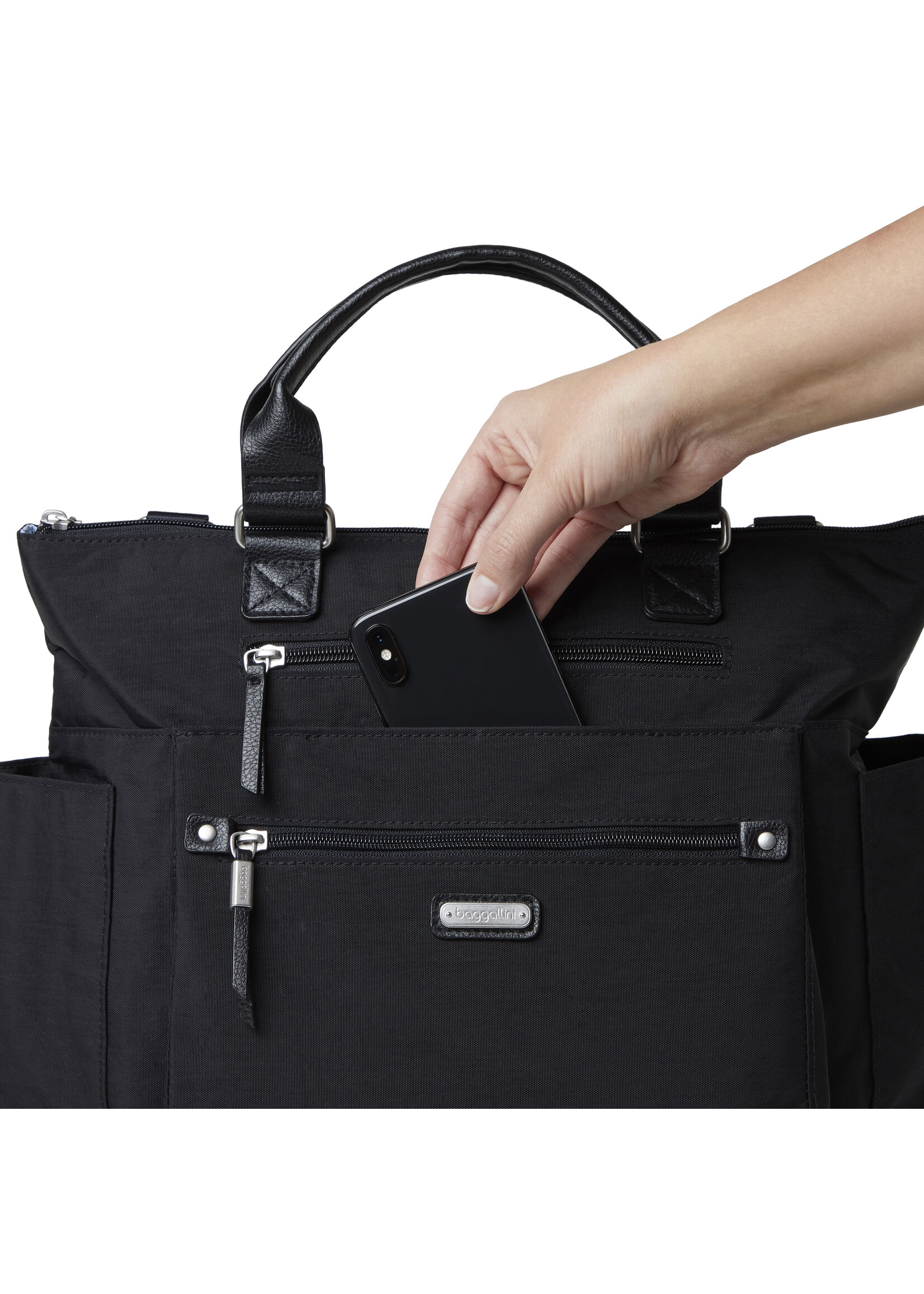 Baggallini CBP407 3 in 1 Coveetible Backpack