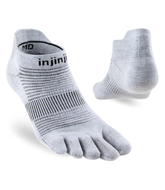 injinji 282 Performance Run Original Weight No Show Toe sock