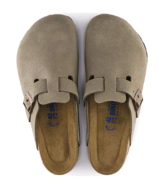 Birkenstock Boston Soft Footbed Suede