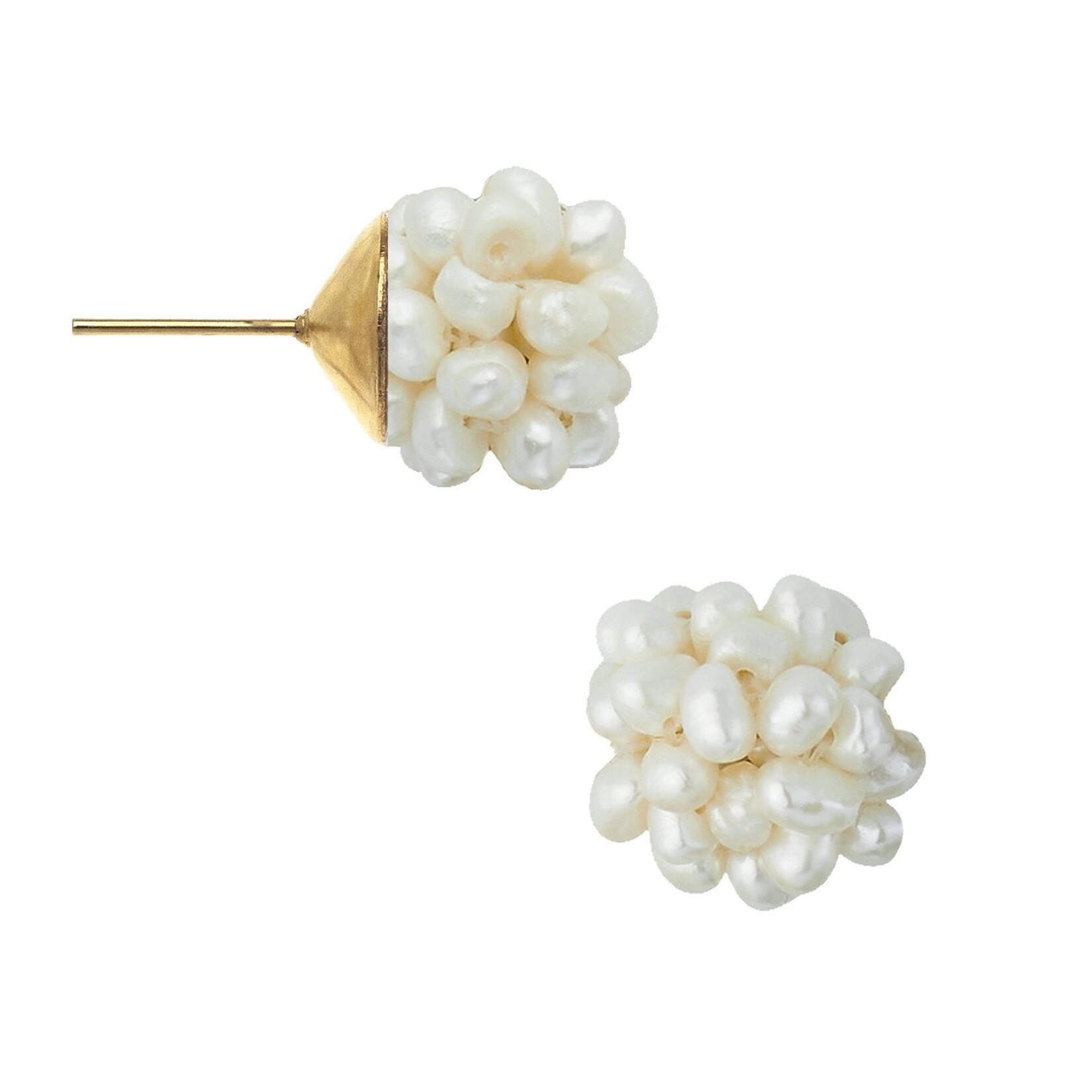 Pearl Cluster Studs