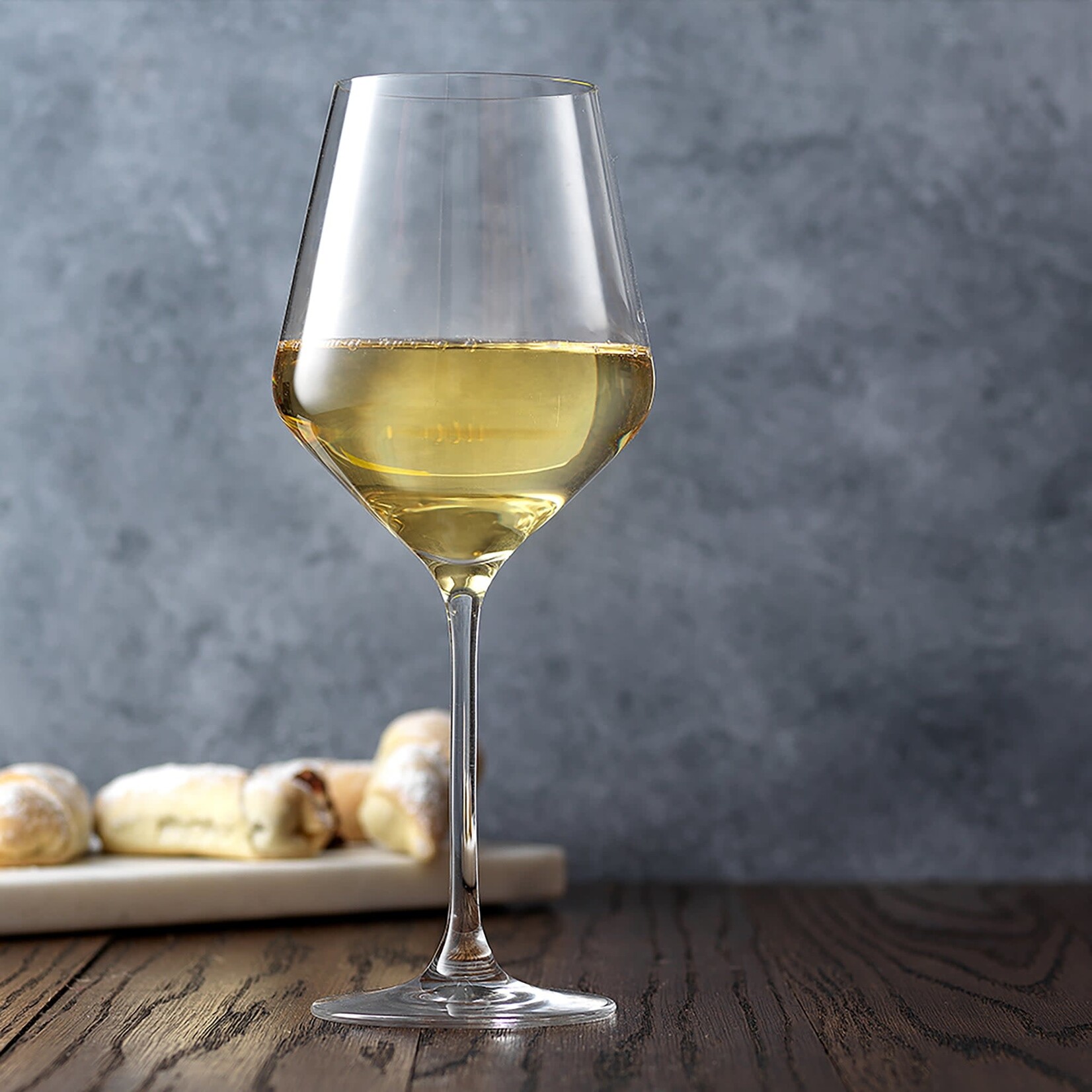 Layla European Crystal Lead-Free White Wine Glass