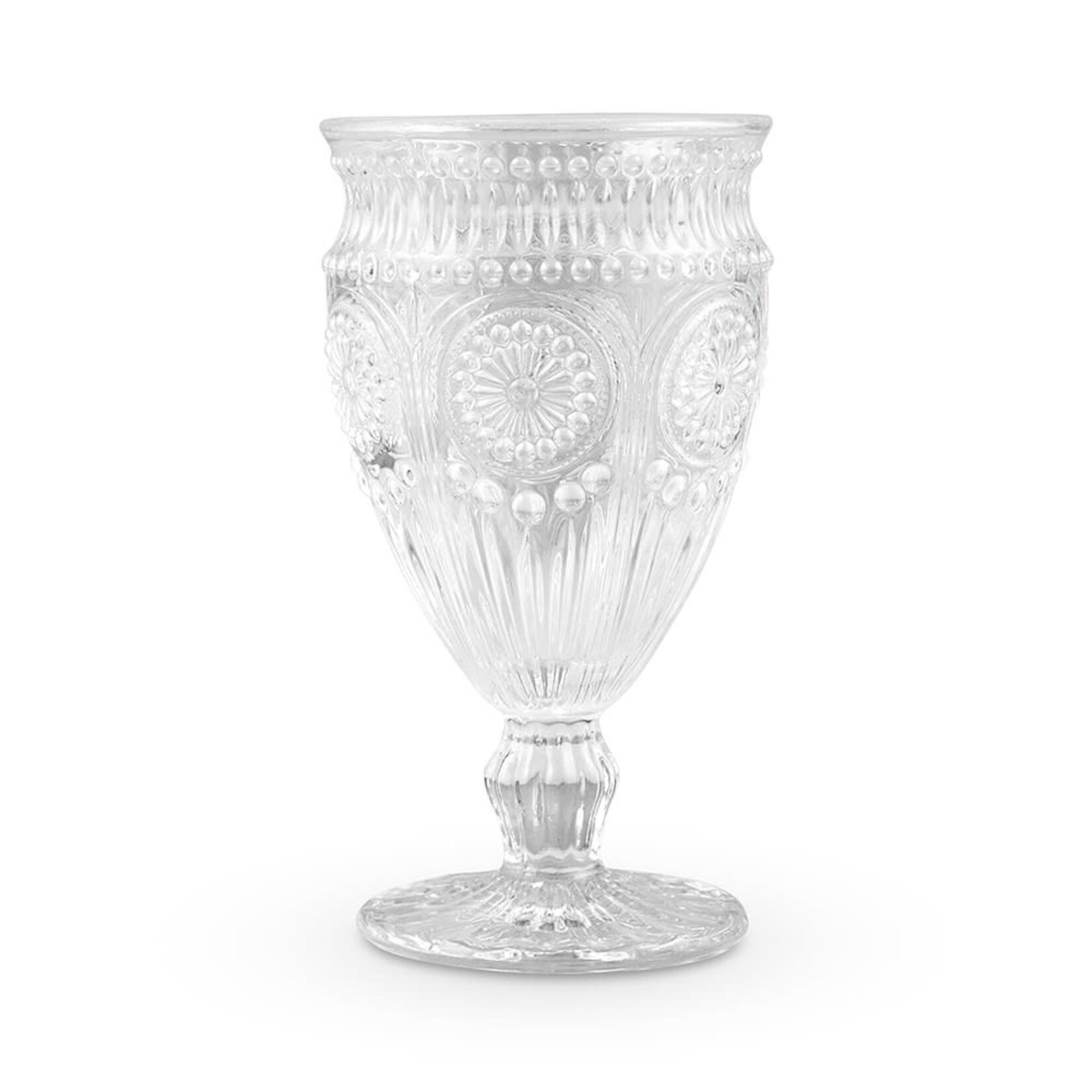 Vintage Style Wine Glass