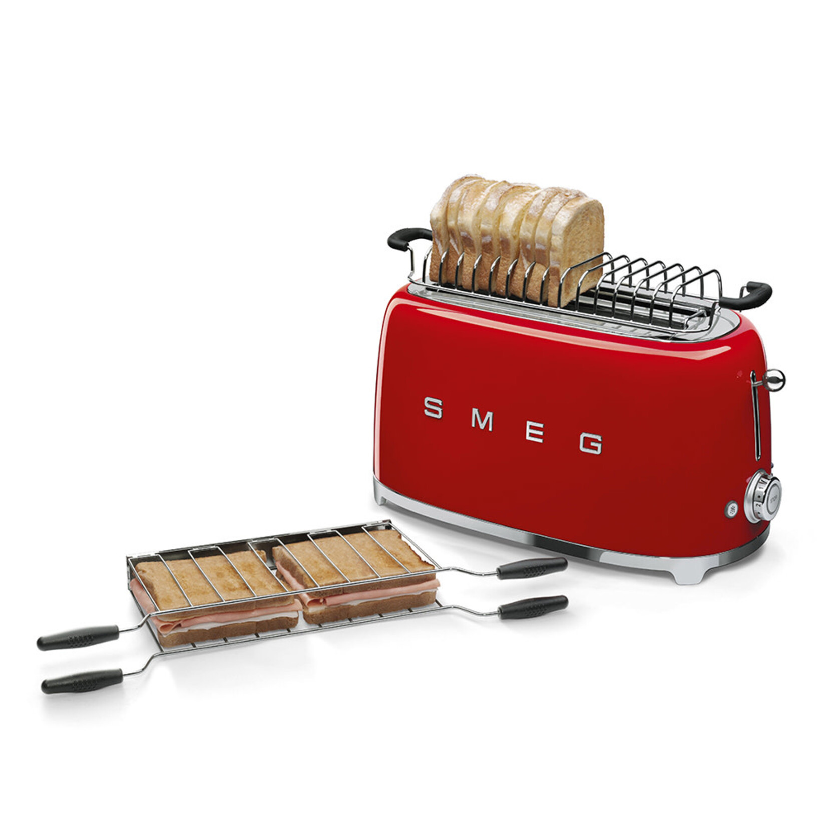 SMEG 50's Retro Style Aesthetic 4 Slice Toaster