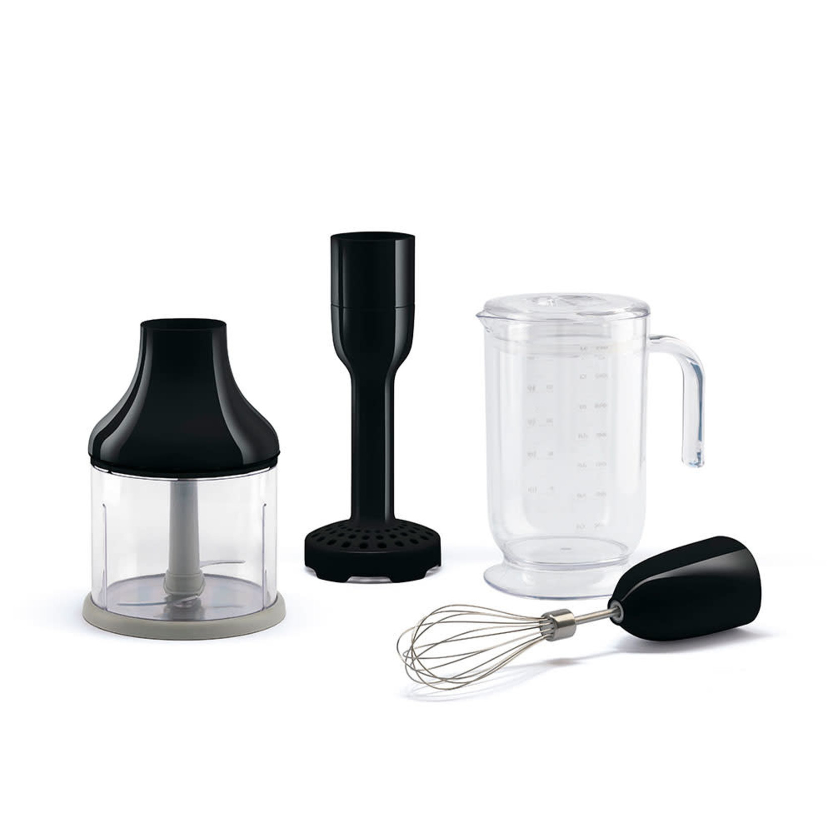 SMEG Smeg Hand Blender 4 Accessory Set ( Beaker, Chopper, Whisk, Masher )