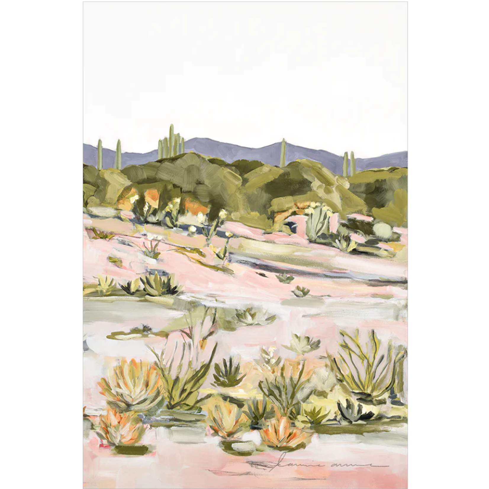 "Desert Glory" Art Print  8" X 10"