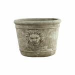 Large Cement Lion Planter