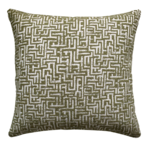 Zeref Throw Pillow Peat 18" x 18"