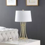 29" Gold Bamboo Design Table Lamp