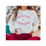 Mistletoe and Mimosas Sweatshirt
