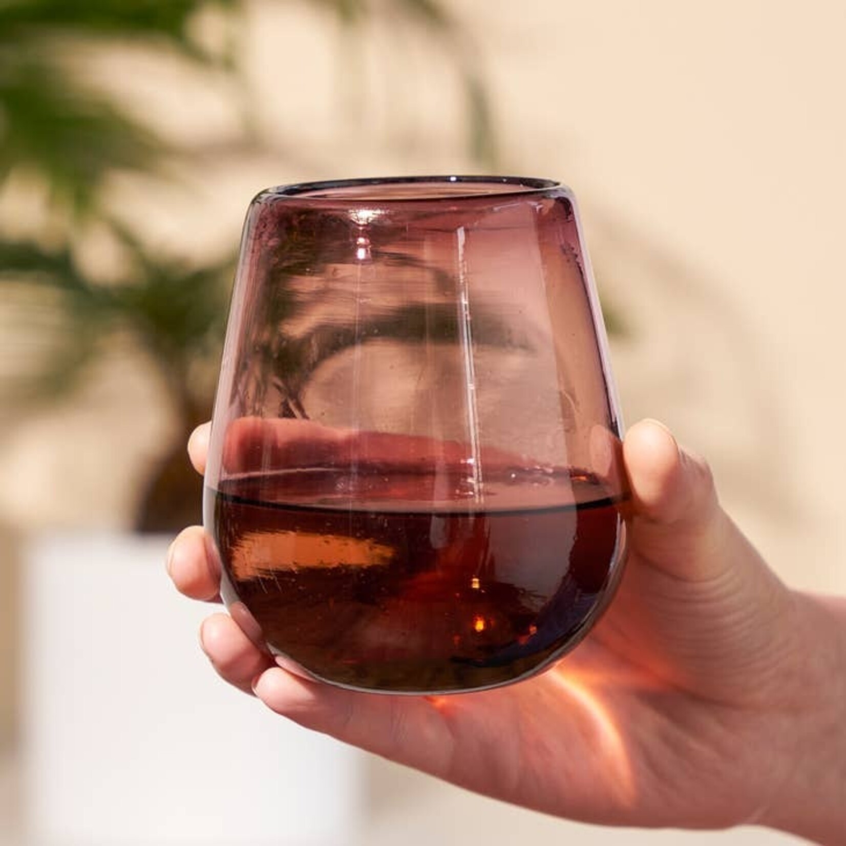 Rosado Recycled Stemless Wine Glass