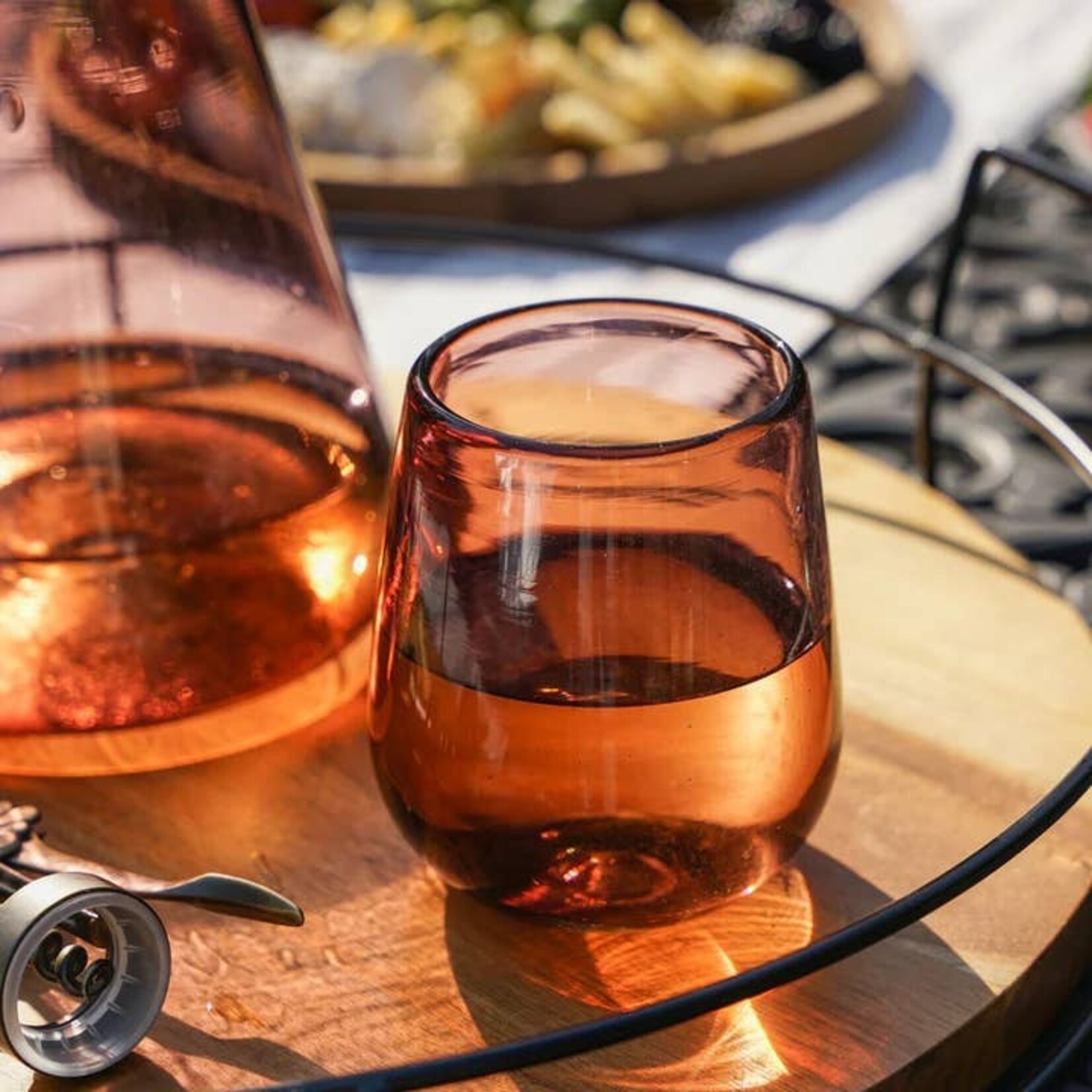 Rosado Recycled Stemless Wine Glass