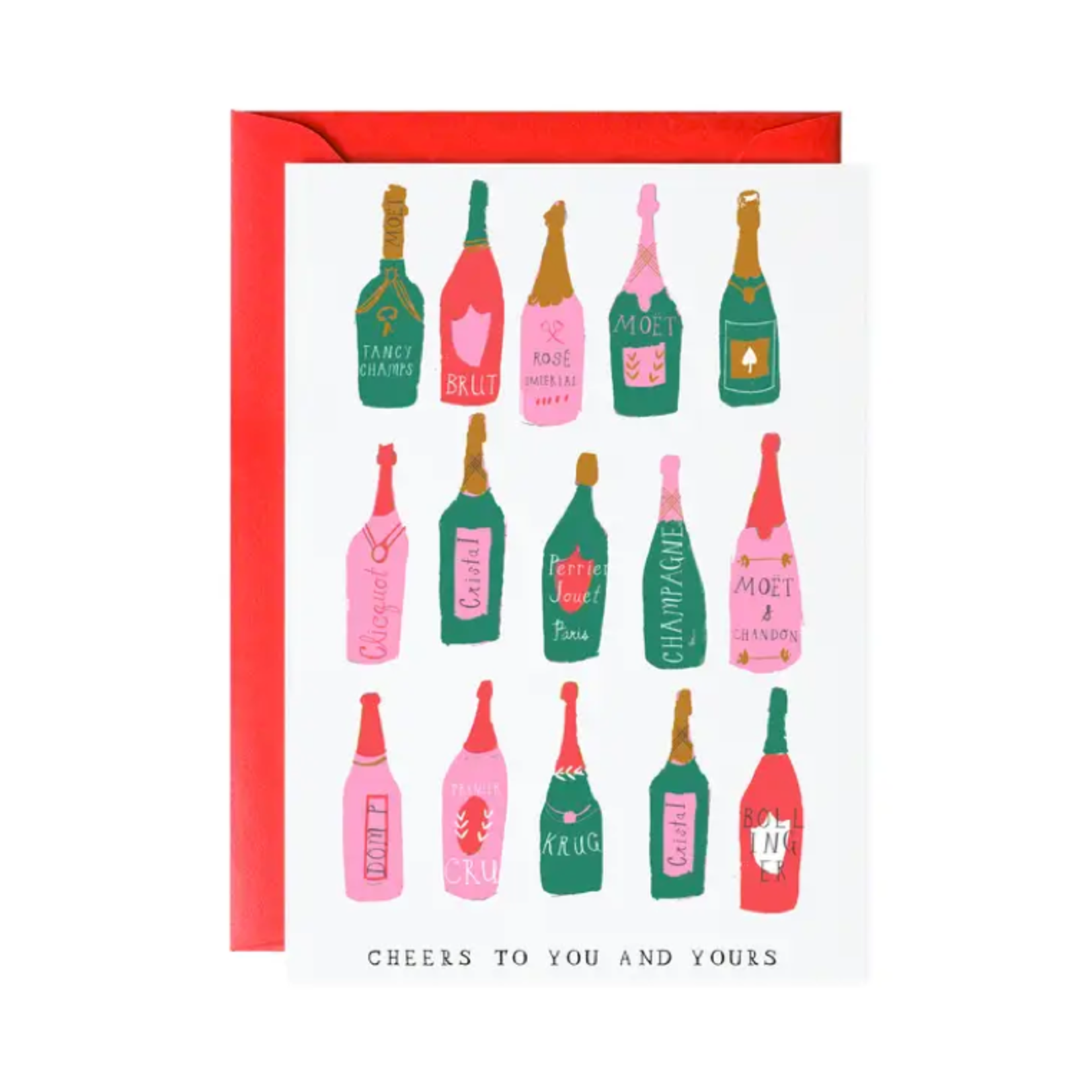 Let's Make a Toast | Holiday Greeting Card - Boxed Set