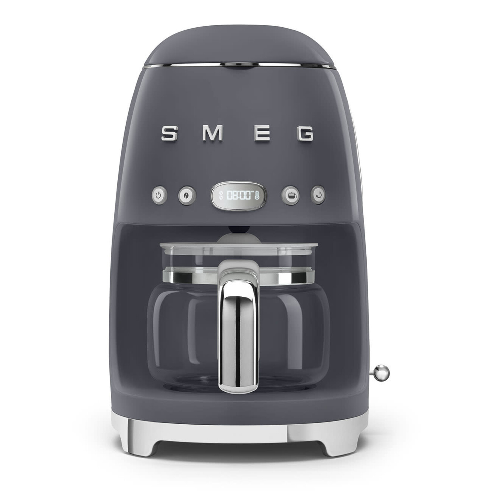  Smeg 50's Retro Style Aesthetic Drip Filter Coffee Machine, 10  cups, Black: Home & Kitchen