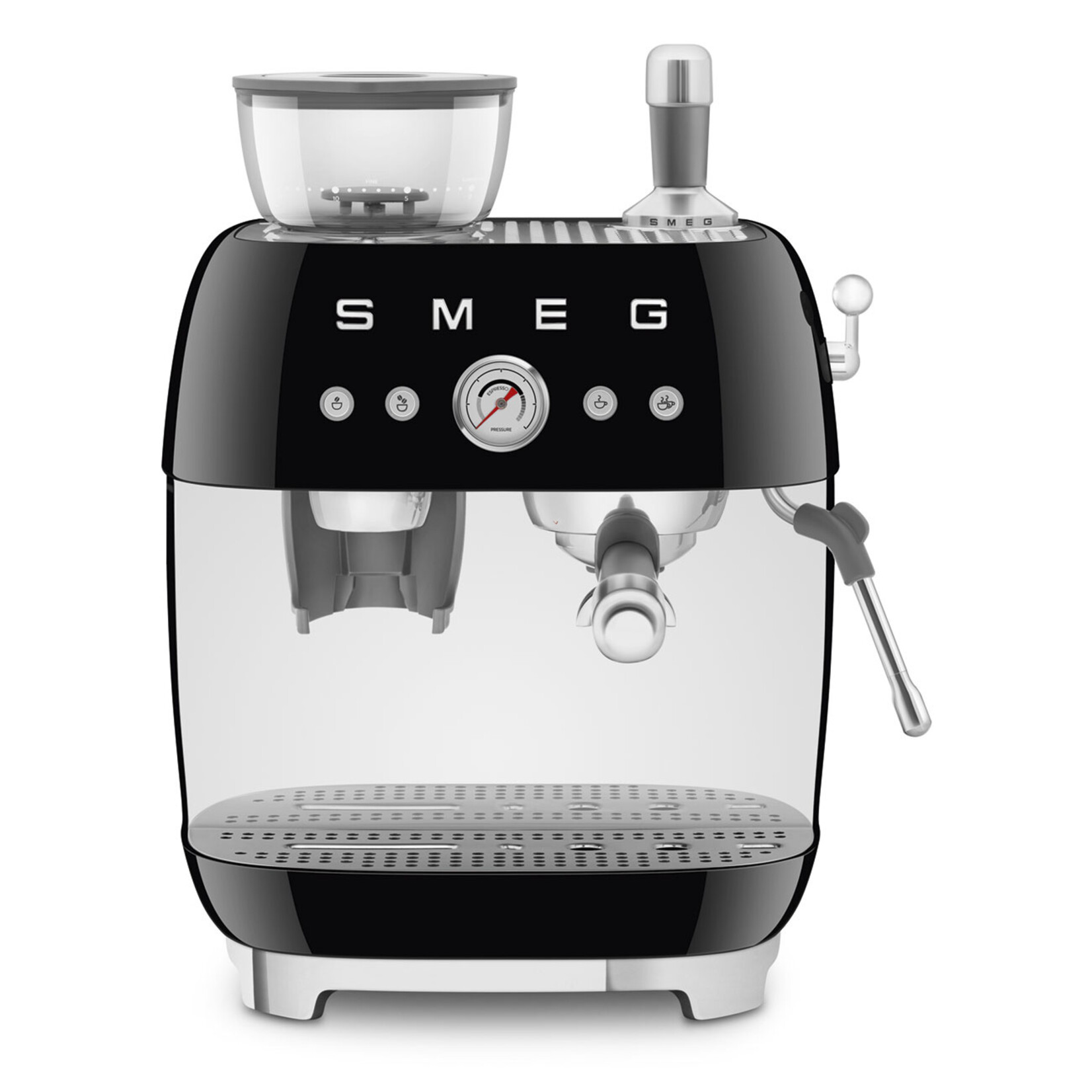 SMEG 50's Retro Style Aesthetic Semi-Automatic Espresso Coffee Machine