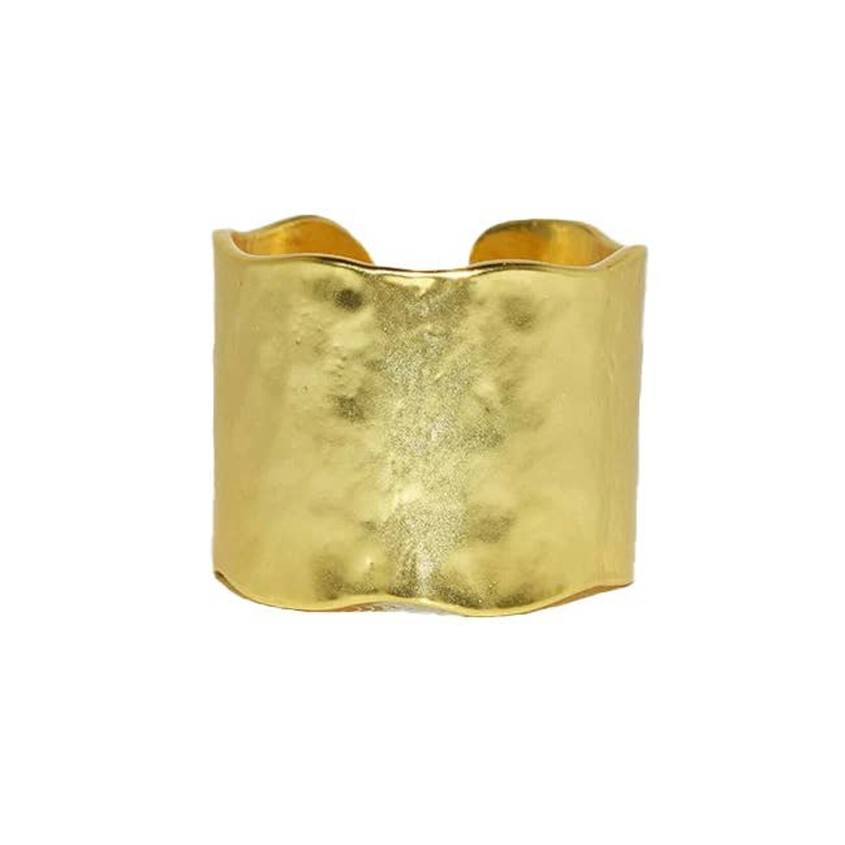 Karine Sultan - Textured Cigar Band Ring