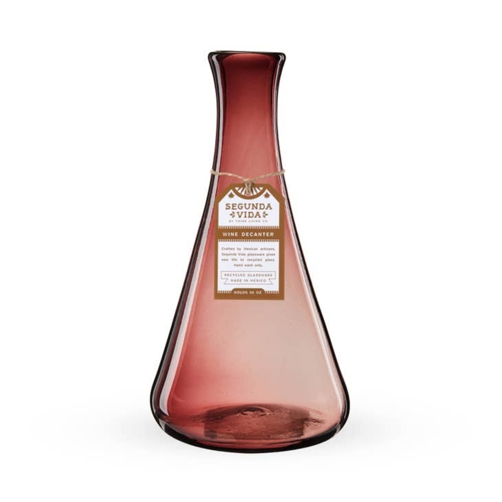 Rosado Recycled Wine Decanter