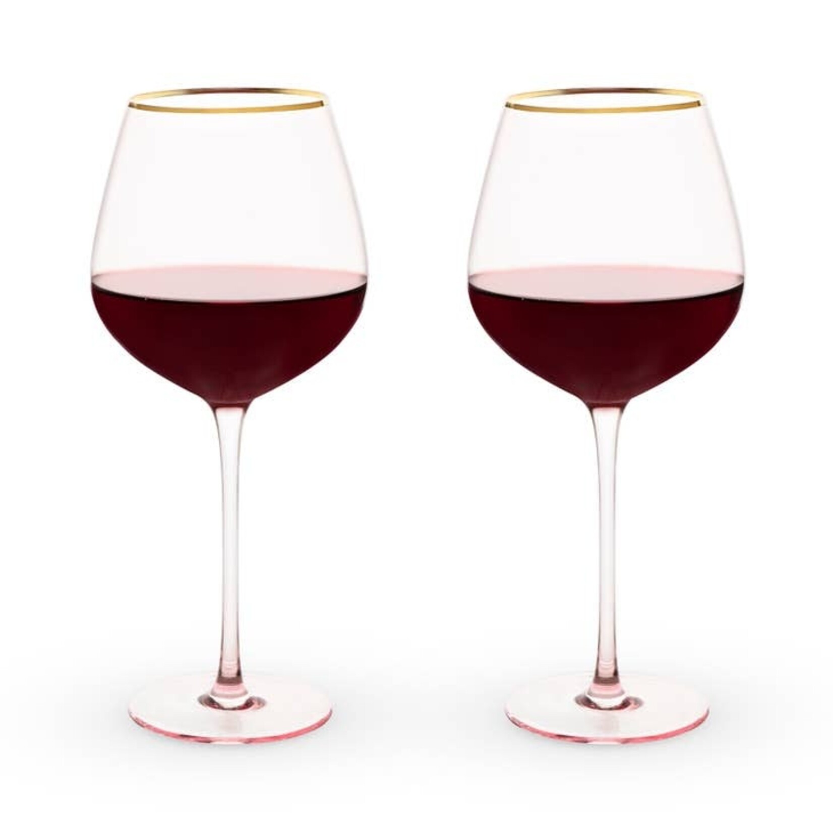 Rose Crystal Red Wine Glass