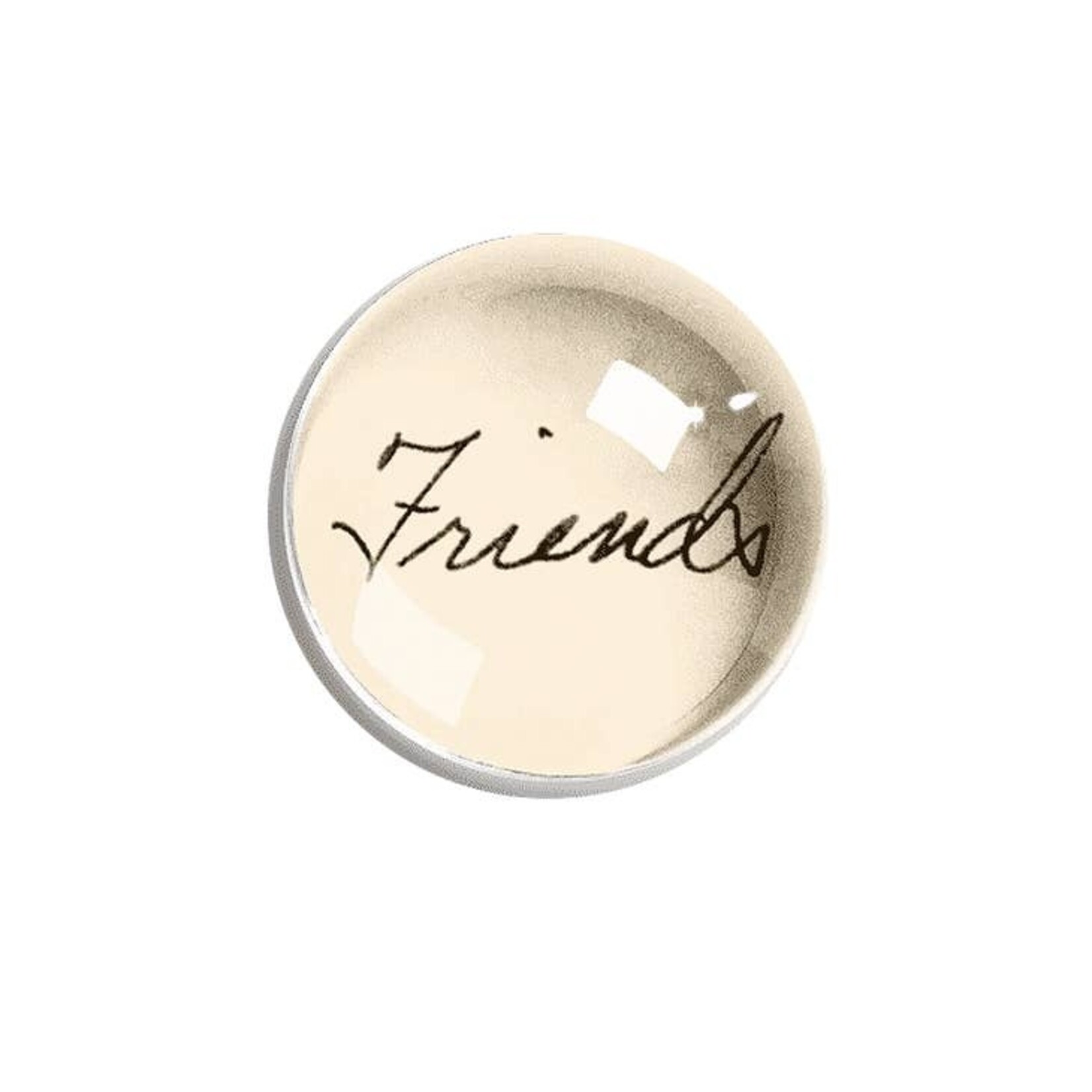 Friends Script Dome Paperweight