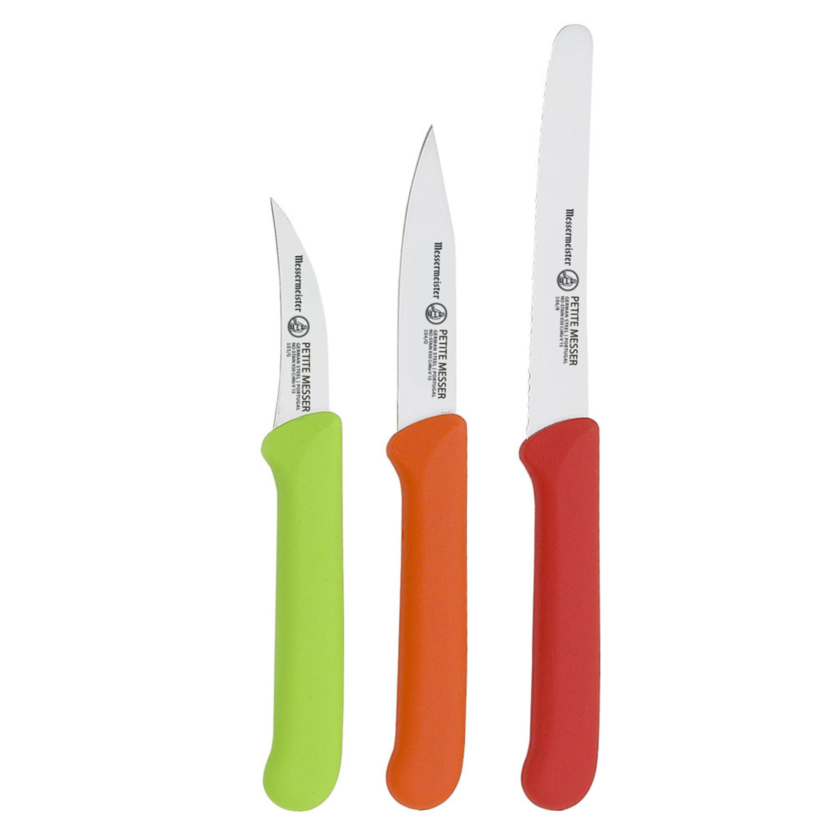 Messermeister Petite Messer Parer Trio Set with Matching Sheaths