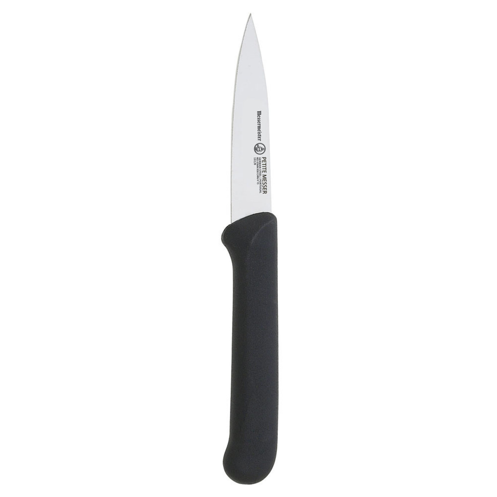 Messermeister 3 Inch Spear Point Parer with Matching Sheath in Black