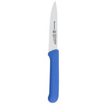 Messermeister 4 Inch Serrated Spear Point Parer with Matching Sheath in Blue