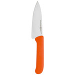 Messermeister Petite Messer 5 Inch Chef's Knife with Orange Handle