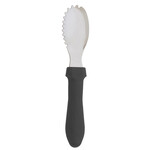 Messermeister Pro-Touch Plus Culinary Scoop & Scraper with Black Handle