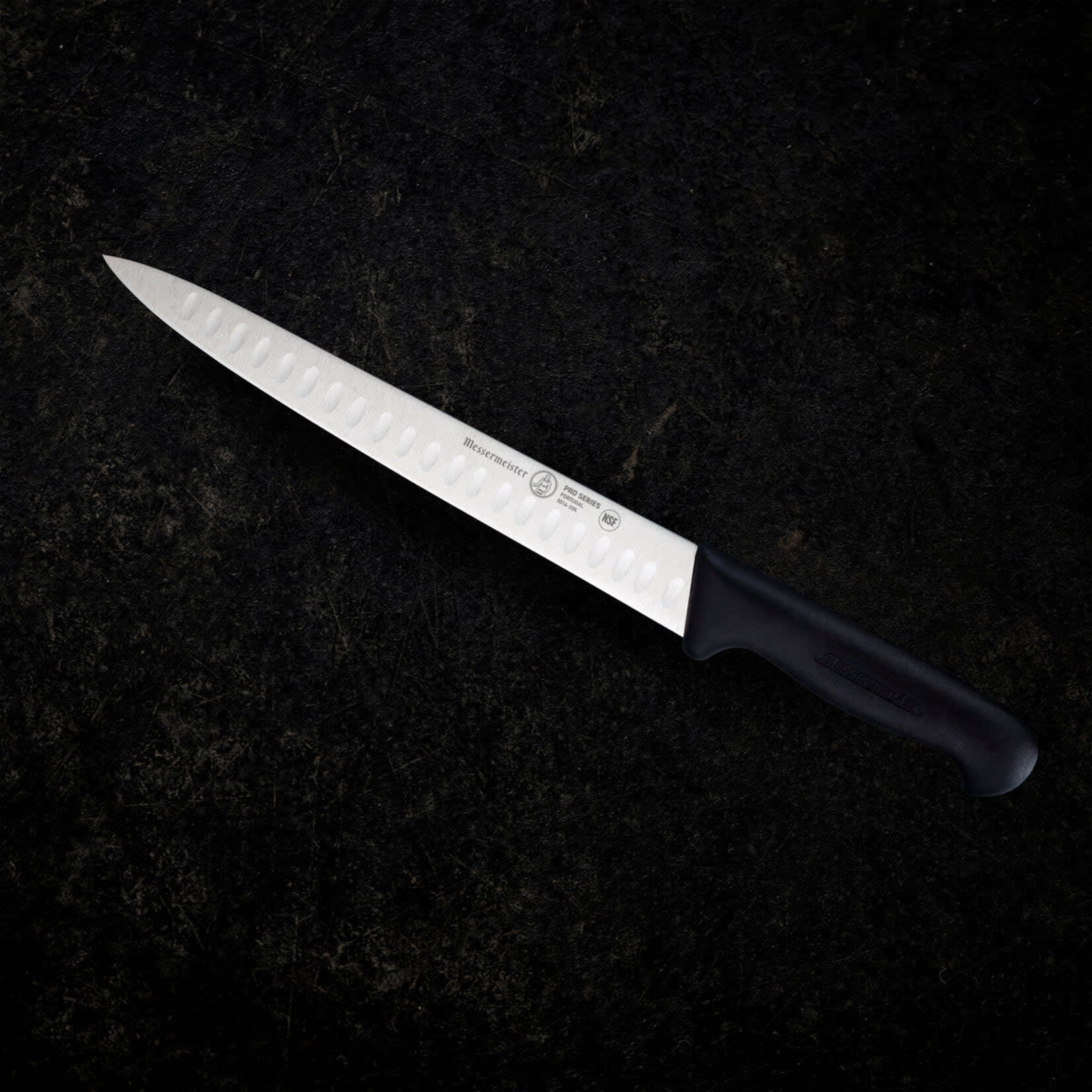 Messermeister Pro Series 8 Inch Kullenschliff Carving Knife with Polypropylene Handle