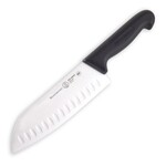 Messermeister Pro Series 7 Inch Kullenschliff Santoku Knife with Polypropylene Handle