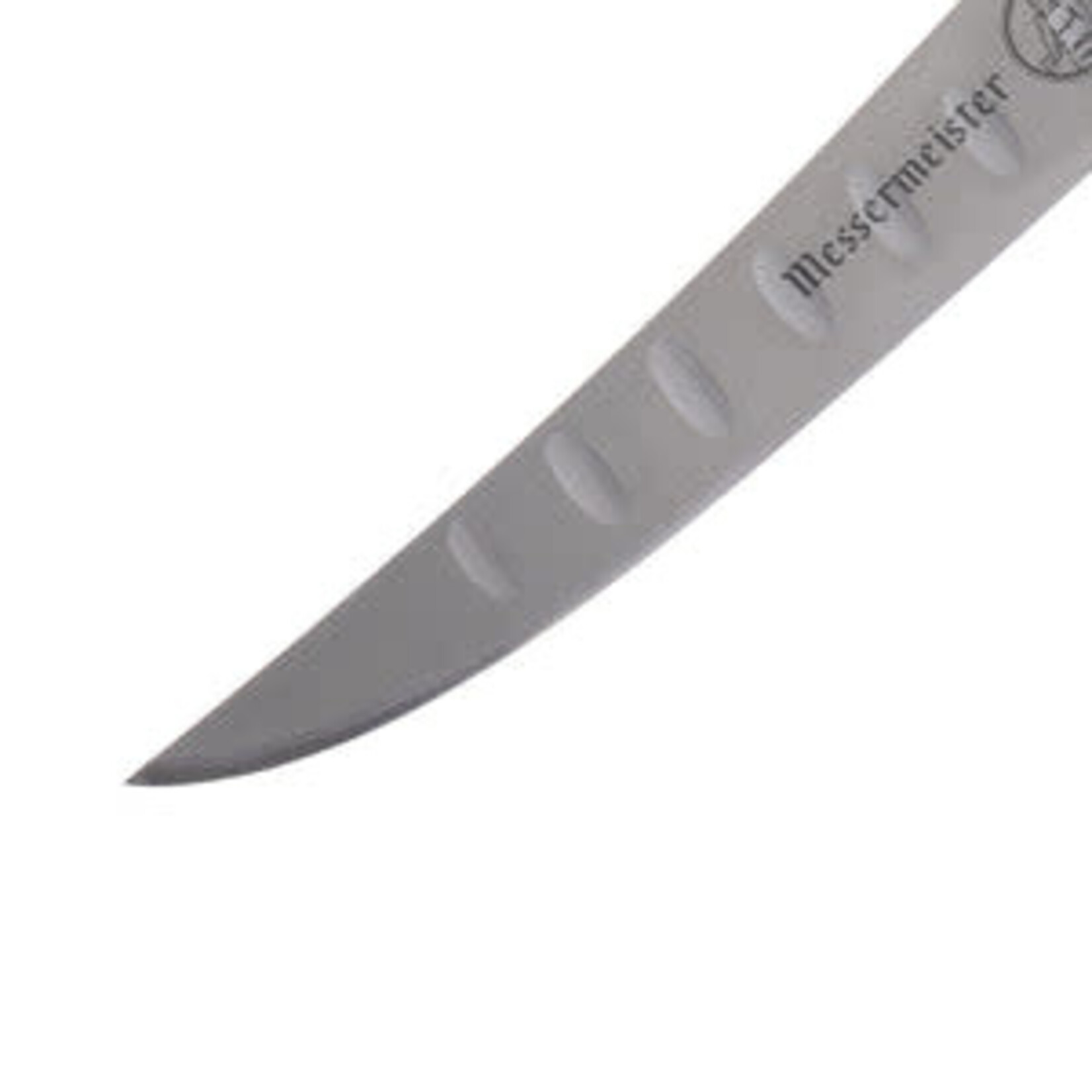 Messermeister Pro Series 6 Inch Curved Kullenschliff Boning Knife  Semi-Flexible with Polypropylene Handle