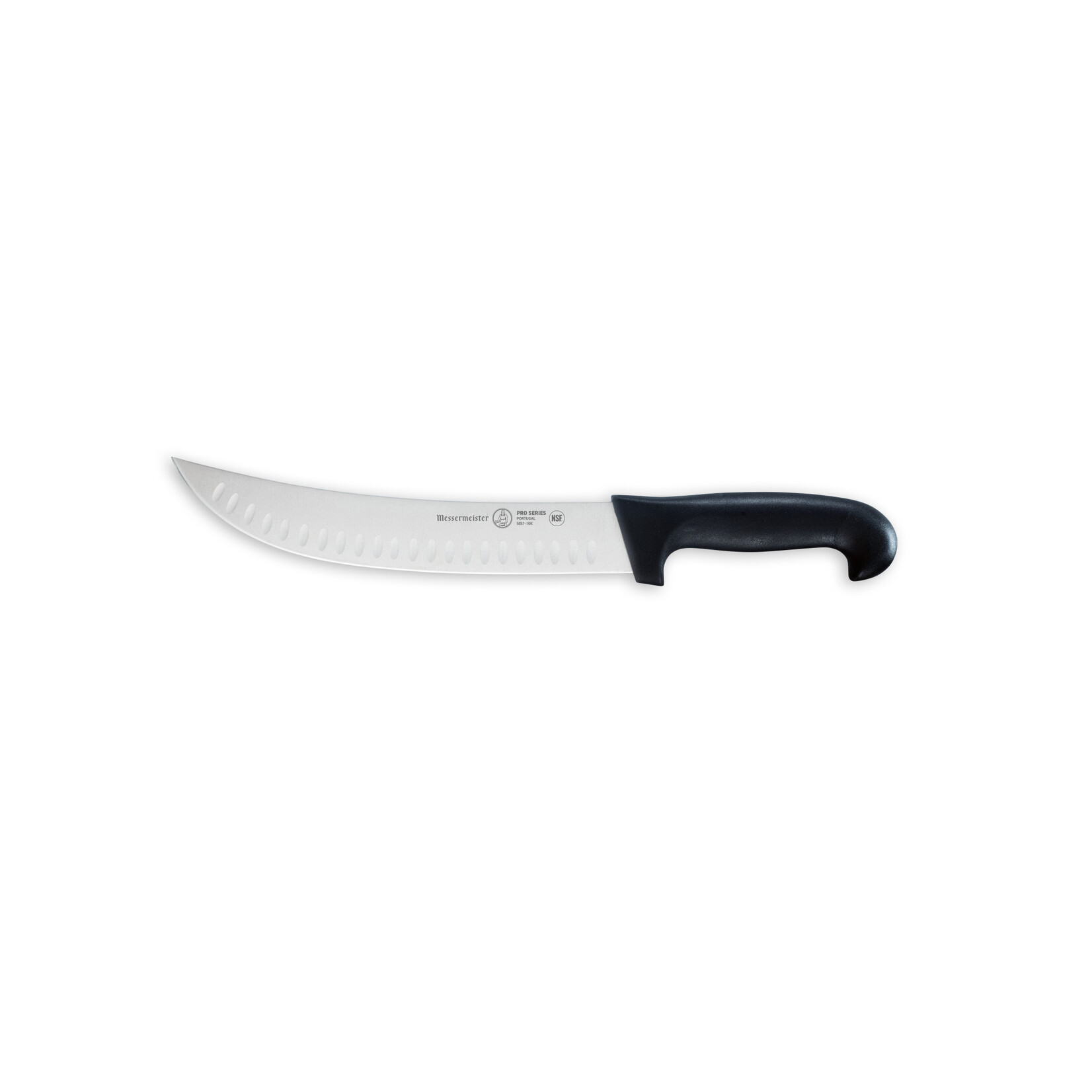 Messermeister Pro Series 10 Inch Kullenschliff Scimitar Knife with Polypropylene Handle