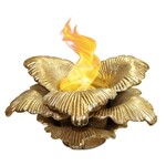 Chatsworth Indoor/Outdoor Fireplace in Gold