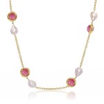 Ballo Delicate Necklace | French Pink
