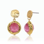 Coriandoli Earrings |  French Pink