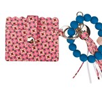 Laura Park Design Lucky Blossom Keychain Wristlet Wallet