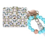 Laura Park Design Petunia Keychain Wristlet Wallet