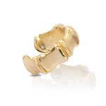 Polished Connecting Plates Ring | Gold