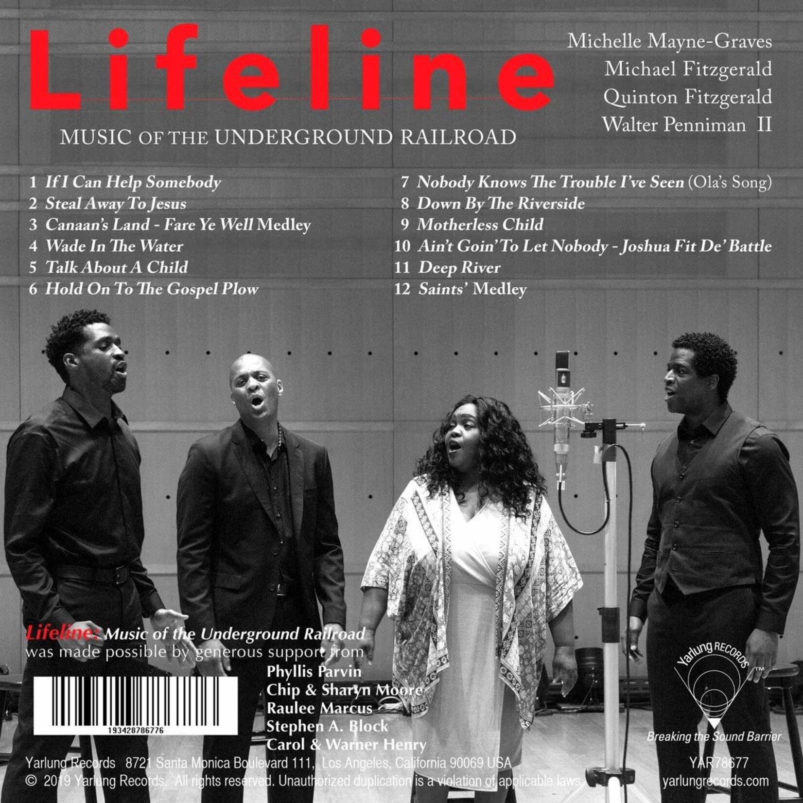 Lifeline -  Music of the Underground Railroad