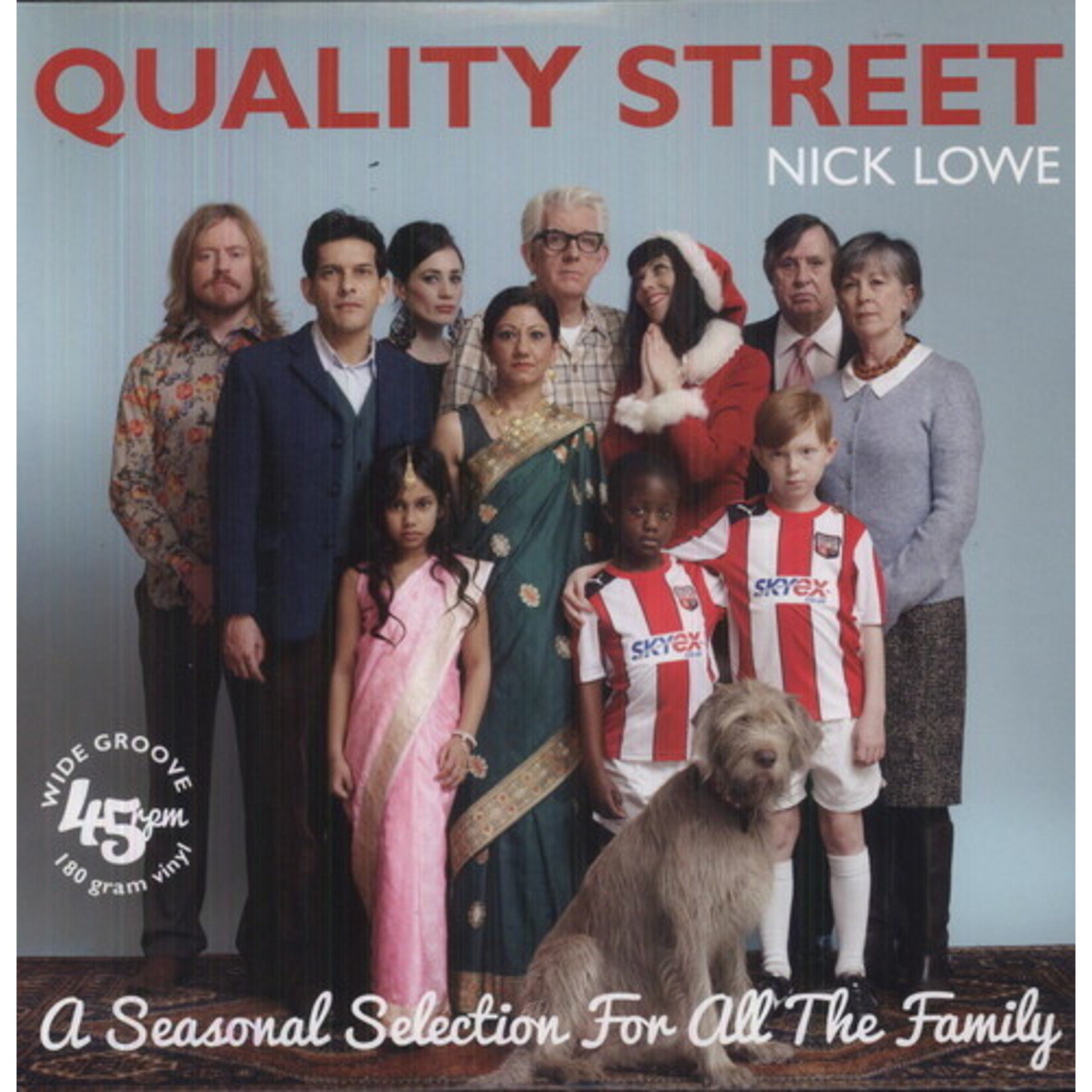 YEP ROC RECORDS QUALITY STREET: A SEASONAL SELECTION FOR THE WHOLE - LOWE,NICK