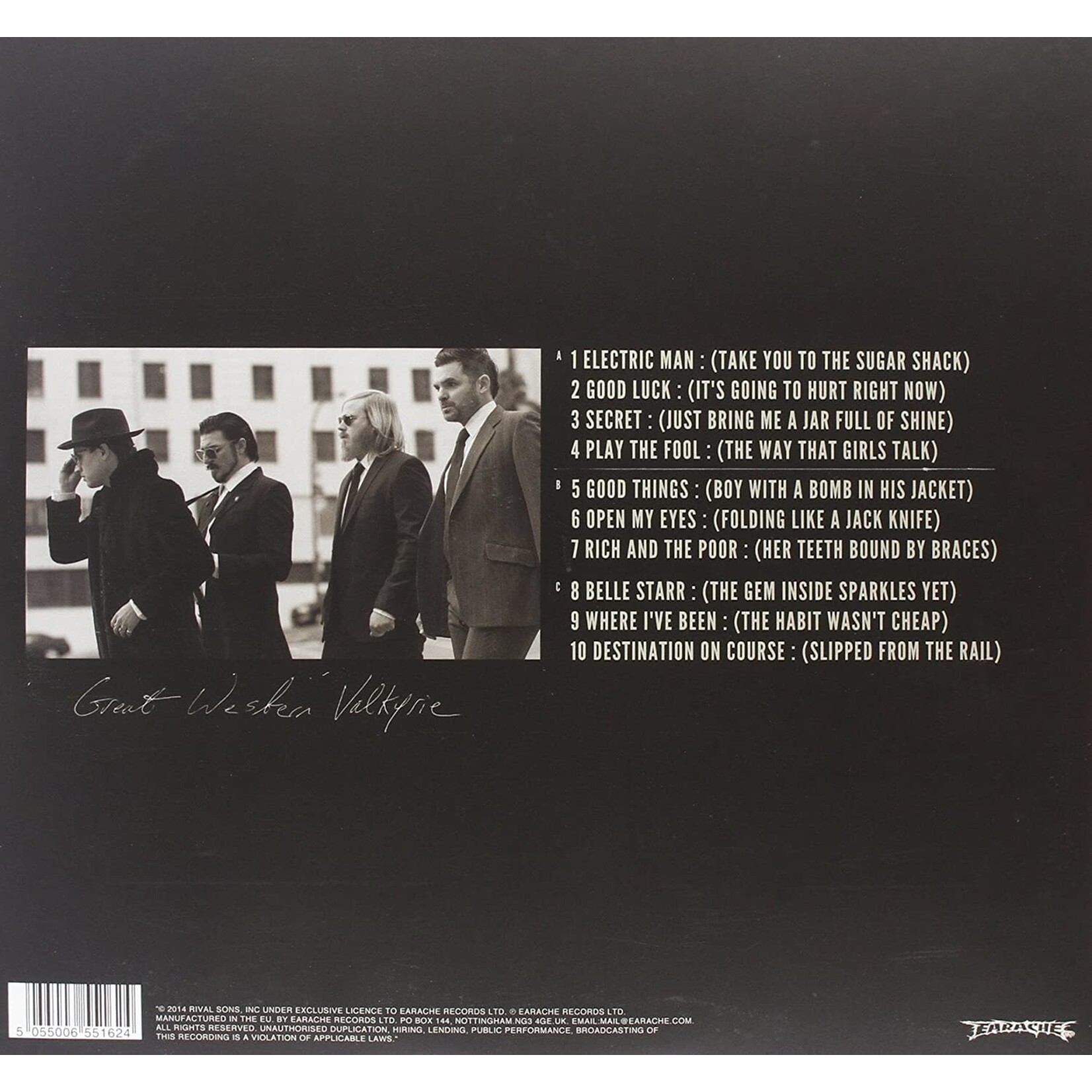 Rival Sons - Great Western Valkyrie