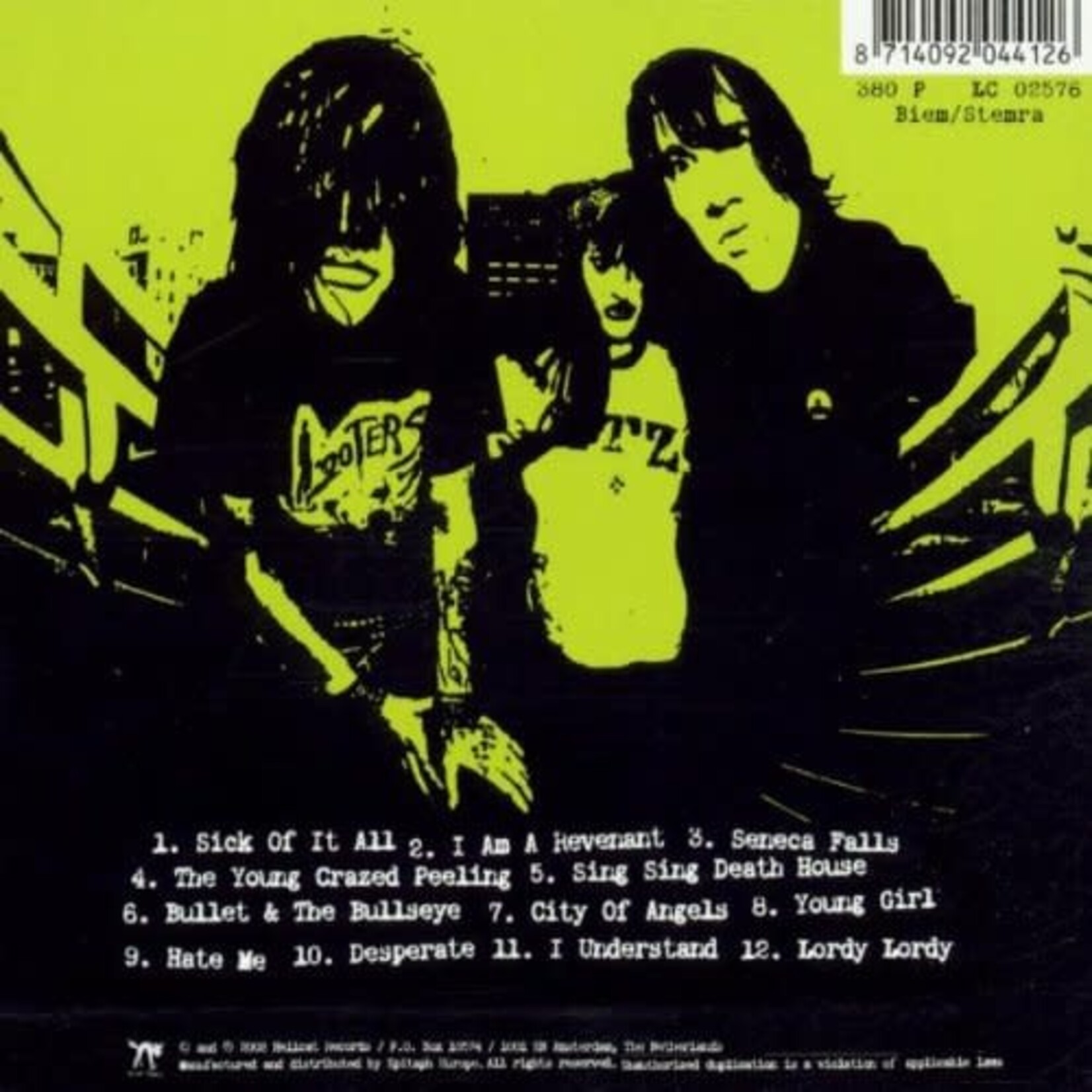 The Distillers -  Sing Sing Death House