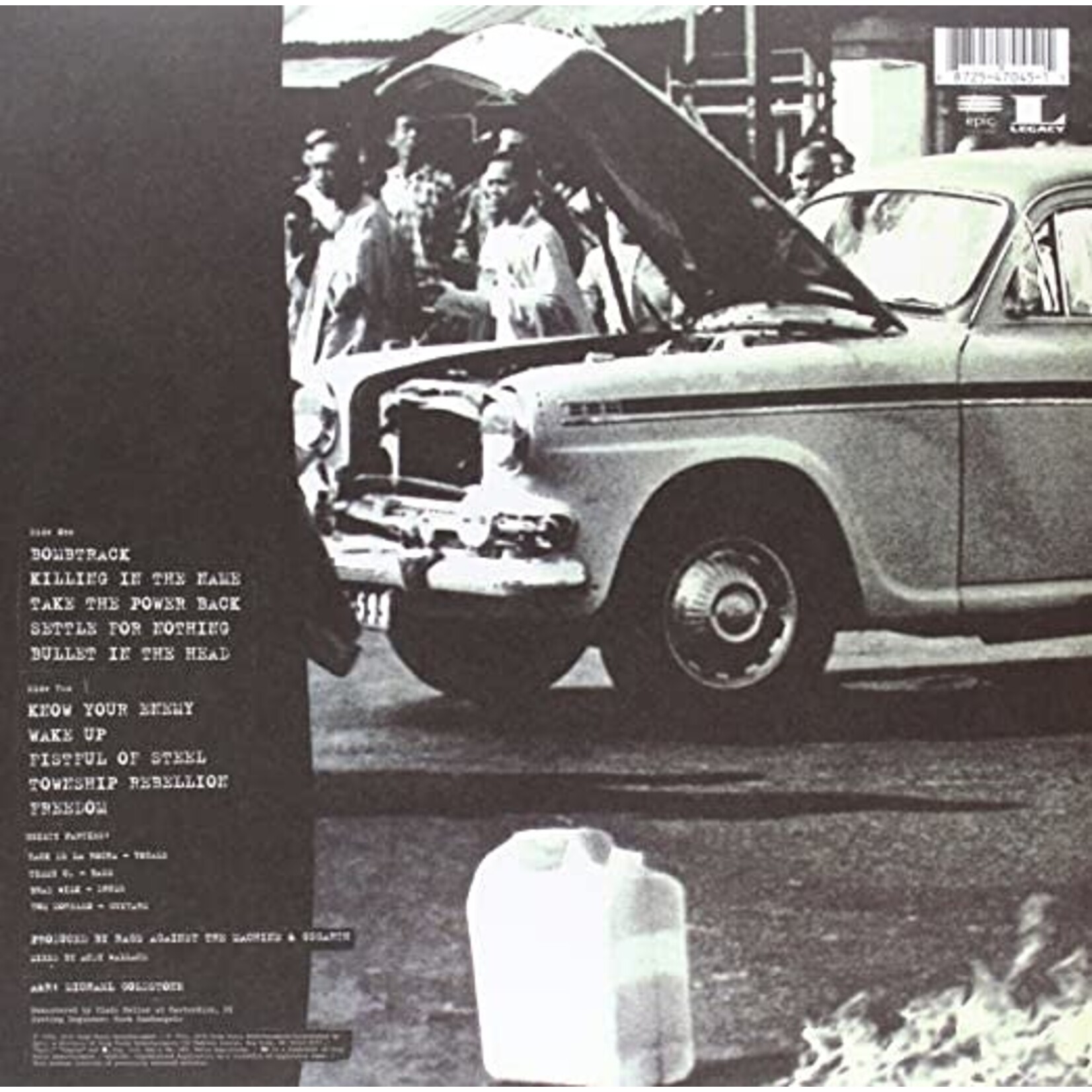 Rage Against The Machine - Rage Against The Machine