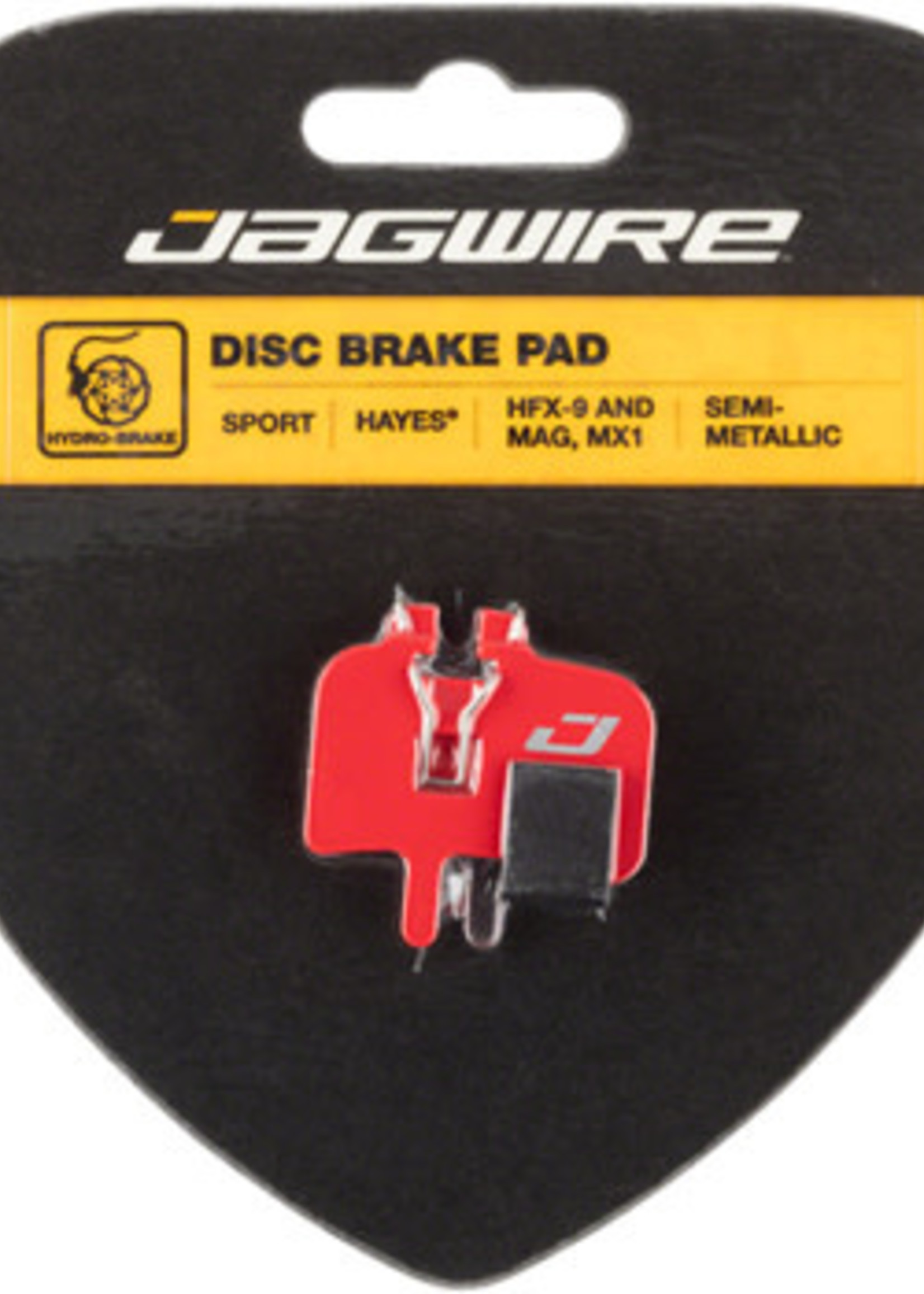 Jagwire Jagwire Mountain Sport Semi-Metallic Disc Brake Pads for Hayes HRX-Mag Series, HFX-9 Series, MX1